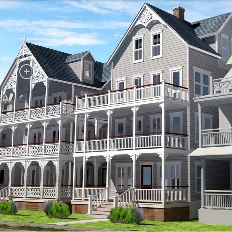 Victorian restoration rendering